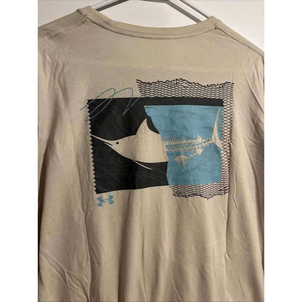 Under Armour 1382907 Men's UA Marlin Tee Graphic Logo Short Sleeve T-Shirt